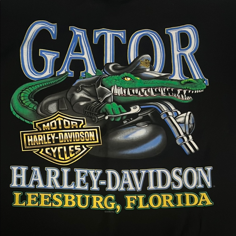 Harley-Davidson Gator Graphic Tee Pocket Tee